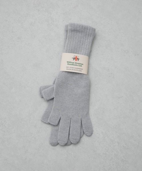 WILLIAM BRUNTON(ウィリアムブラントン)の「William Brunton/2 Ply Long Rib Cuff Glove ...