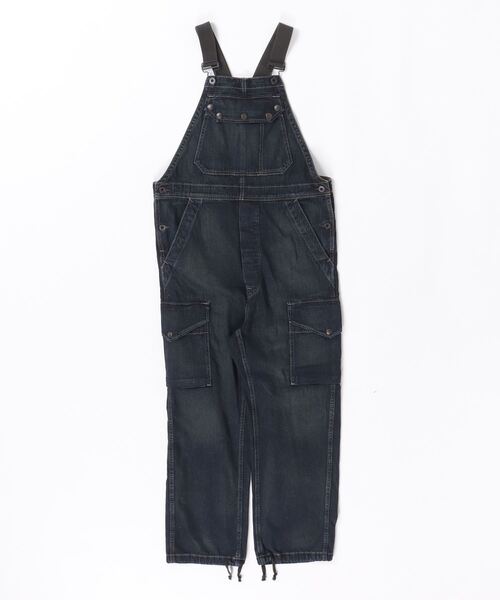 RRL（ダブル アール エル）の「Pierson デニム カーゴ オーバーオール