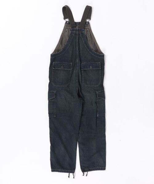 RRL（ダブル アール エル）の「Pierson デニム カーゴ オーバーオール