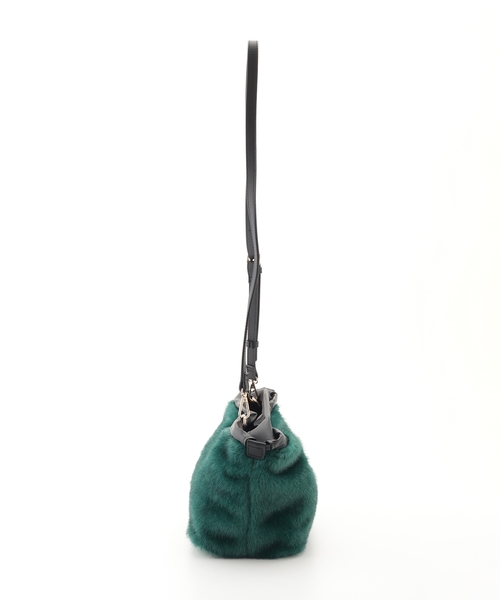 &Bridge(アンドブリッジ)の「cachellier(カシェリエ) ショルダー付きハンドバッグ(ハンドバッグ・レディース・スモーキーグリーン系・99)」の3枚目の写真