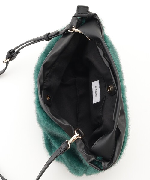 &Bridge(アンドブリッジ)の「cachellier(カシェリエ) ショルダー付きハンドバッグ(ハンドバッグ・レディース・スモーキーグリーン系・99)」の4枚目の写真