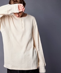 rehacer : Heavy Cotton Waffle Rib L/S