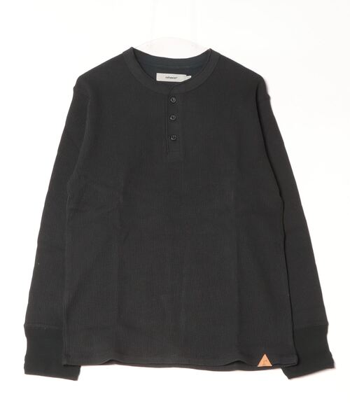 【セール】rehacer : Heavy Cotton Waffle Rib L/S（Tシャツ/カットソー）｜rehacer（レアセル）