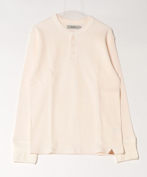 【セール】rehacer : Heavy Cotton Waffle Rib L/S（Tシャツ/カットソー）｜rehacer（レアセル）