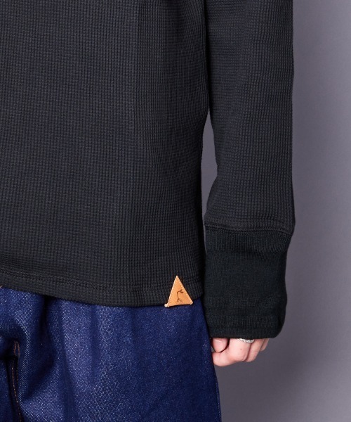 【セール】rehacer : Heavy Cotton Waffle Rib L/S（Tシャツ/カットソー）｜rehacer（レアセル）