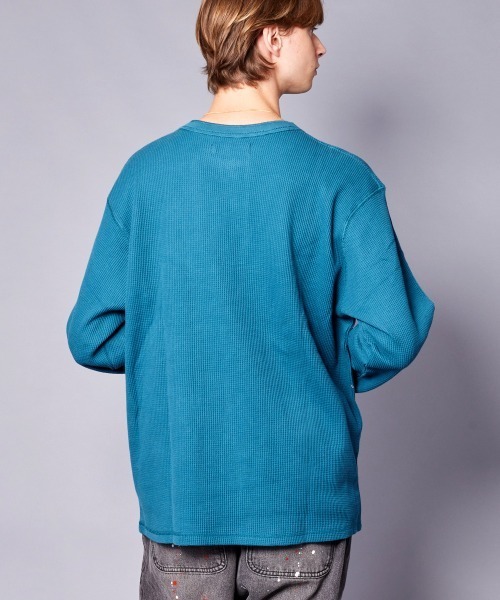 【セール】rehacer : Heavy Cotton Waffle Rib L/S（Tシャツ/カットソー）｜rehacer（レアセル）