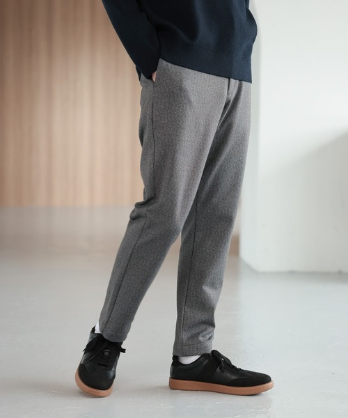 GLOBAL WORK（グローバルワーク）の「スマらくイージーパンツ+WARM/115927（その他パンツ・メンズ・ネイビー/チャコール/グレー/ネイビー系9/グレー系その他7/グレー系その他6/グレー系その他4/ブラック・X-LARGE/LARGE/MEDIUM/SMALL）」の4枚目の写真