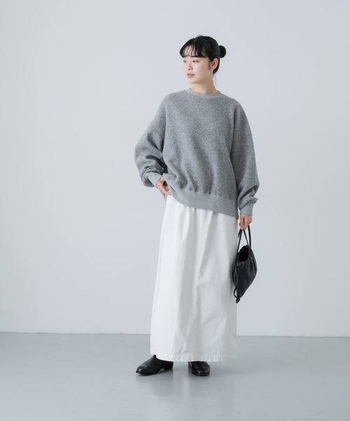 希少✨現行 かぐれ　ボア　プルオーバー　グレー かぐれ（カグレ）の「ウールボアプルオーバー（Tシャツ