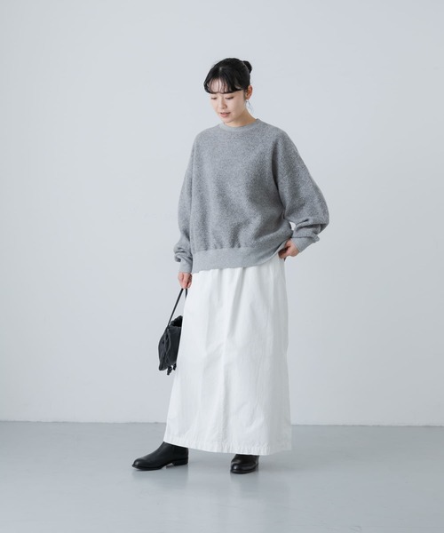 希少✨現行 かぐれ　ボア　プルオーバー　グレー かぐれ（カグレ）の「ウールボアプルオーバー（Tシャツ