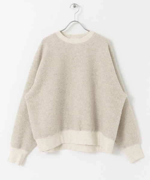 かぐれ ウールボアプルオーバー ベージュ かぐれ（カグレ）の「ウールボアプルオーバー（その他トップス