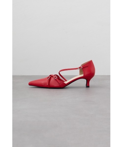 AZUL by moussy（アズールバイマウジー）の「ダブルクロスポインテッドパンプス（パンプス・レディース・ブラック/レッド/シルバー・SMALL/MEDIUM/LARGE）」の17枚目の写真