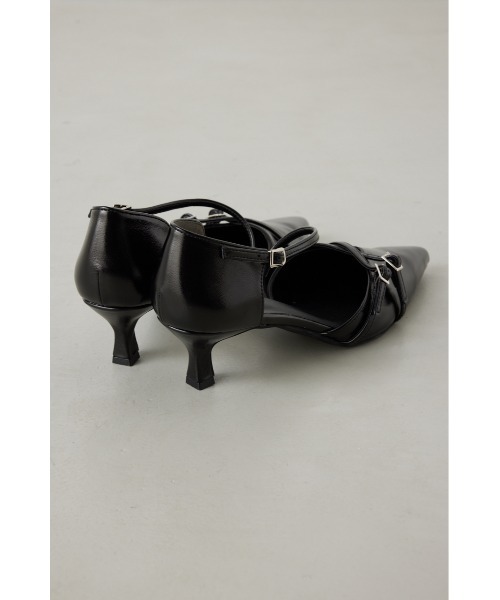 AZUL by moussy（アズールバイマウジー）の「ダブルクロスポインテッドパンプス（パンプス・レディース・ブラック/レッド/シルバー・SMALL/MEDIUM/LARGE）」の8枚目の写真