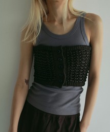 anuke | 2way Knit Bustier(ニット/セーター)