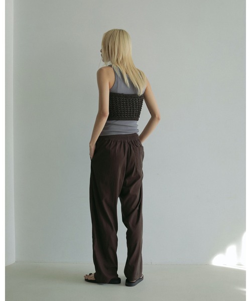 2way Knit Bustier（ニット/セーター）｜anuke（アンヌーク）の