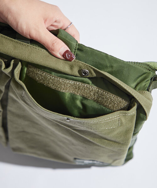 CIAOPANIC（チャオパニック）の「【mi-ry by CIAOPANIC】ヘルメットバッグ（トートバッグ・レディース・オリーブ/ネイビー・FREE）」の11枚目の写真