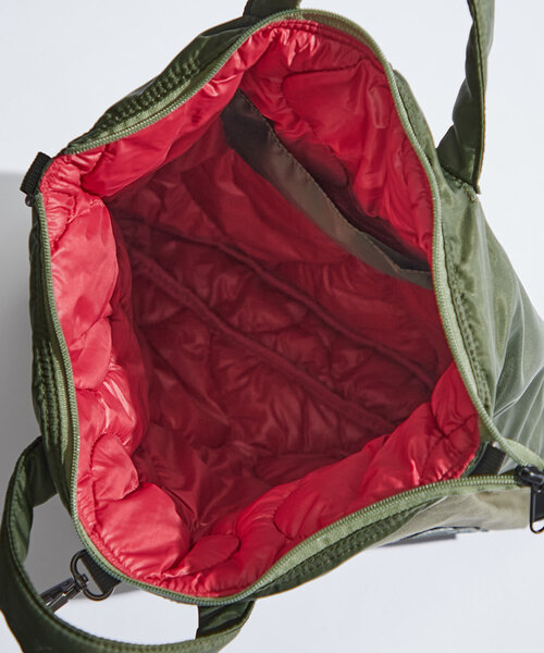 CIAOPANIC（チャオパニック）の「【mi-ry by CIAOPANIC】ヘルメットバッグ（トートバッグ・レディース・オリーブ/ネイビー・FREE）」の12枚目の写真