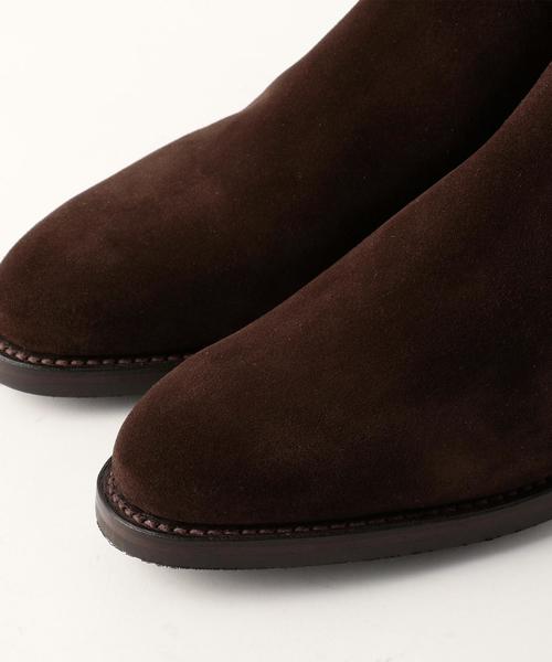 CROCKETT&JONES(クロケットアンドジョーンズ)の「<CROCKETT&JONES(クロケット&ジョーンズ)> Suede Side Gore Boot(ブーツ・メンズ・ダークブラウン/ブラック・7/8/6/6h/8h/7h/9)」の7枚目の写真