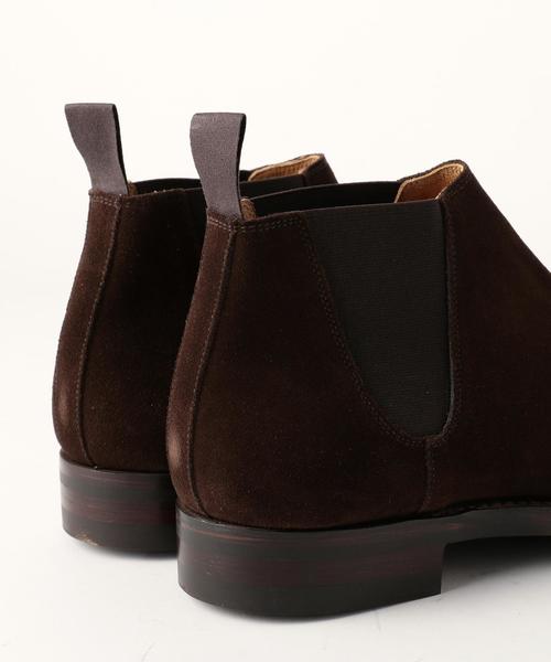 CROCKETT&JONES(クロケットアンドジョーンズ)の「<CROCKETT&JONES(クロケット&ジョーンズ)> Suede Side Gore Boot(ブーツ・メンズ・ダークブラウン/ブラック・7/8/6/6h/8h/7h/9)」の8枚目の写真