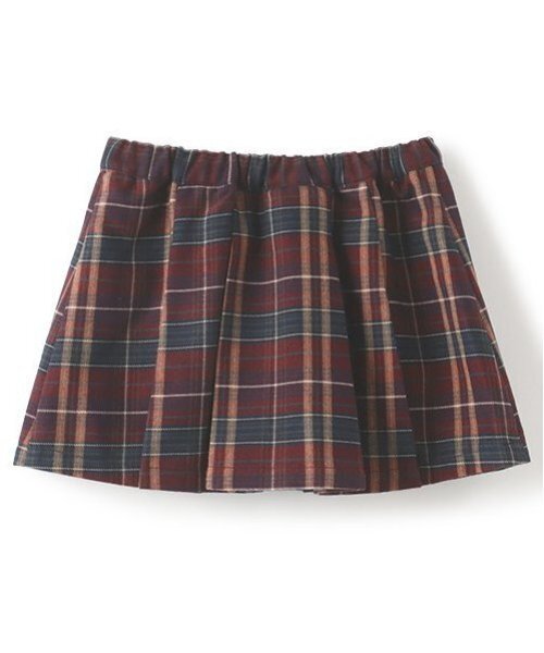 petit main（プティマイン）の「【リンク】チェックプリーツスカパン(キッズ)（スカート・キッズ・ブラック/ブラウン/レッド・90cm/80ｃｍ/130cm/120cm/110cm/100cm）」の9枚目の写真