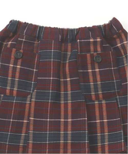 petit main（プティマイン）の「【リンク】チェックプリーツスカパン(キッズ)（スカート・キッズ・ブラック/ブラウン/レッド・90cm/80ｃｍ/130cm/120cm/110cm/100cm）」の11枚目の写真