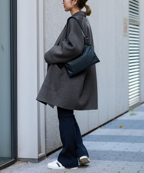 FRAMeWORK（フレームワーク）の「≪追加≫ハミルトンリバーテーラードコート3（その他アウター・レディース・ブラック/チャコールグレー・34/36/38）」の21枚目の写真