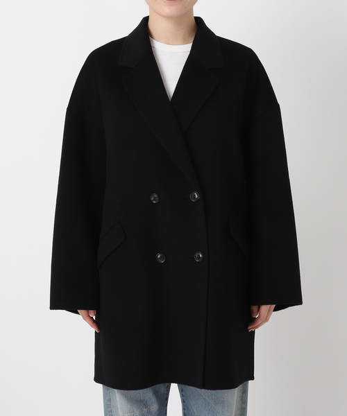 FRAMeWORK（フレームワーク）の「≪追加≫ハミルトンリバーテーラードコート3（その他アウター・レディース・ブラック/チャコールグレー・34/36/38）」の17枚目の写真