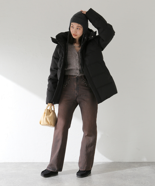Pyrenex（ピレネックス）の「PYRENEX / ピレネックス BELFORT2（ダウンジャケット/コート・メンズ・ブラック/ネイビー・SMALL/MEDIUM/LARGE/X-LARGE）」の5枚目の写真