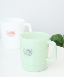 Sunny Smith（サニースミス）の「Sunnysmith OGロゴ　ヴィンテージ風 マグカップ（グラス/マグカップ/タンブラー）」