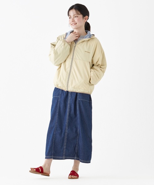 KRIFF MAYER Lady's Collection(クリフメイヤーレディースコレクション)の「ひっくりライトJK(マウンテンパーカー・レディース・ベージュ/ネイビー/グレー/クリーム・MEDIUM/LARGE)」の8枚目の写真