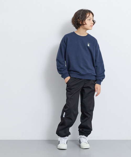 セール】【WEB限定セール】キッズ 裏毛胸刺繍トップス