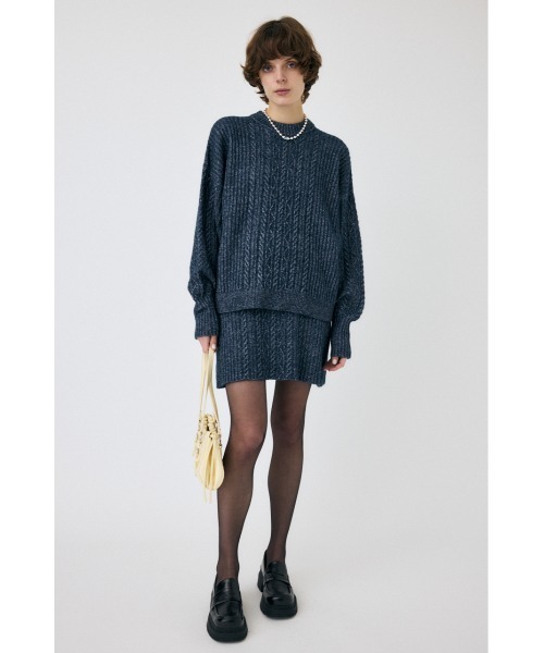 RIB CABLE ミニスカート（スカート）｜MOUSSY（マウジー）
