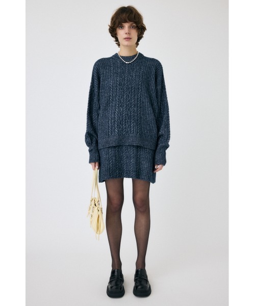 RIB CABLE ミニスカート（スカート）｜MOUSSY（マウジー）