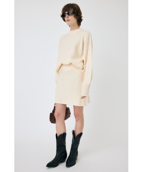 RIB CABLE ミニスカート（スカート）｜MOUSSY（マウジー）