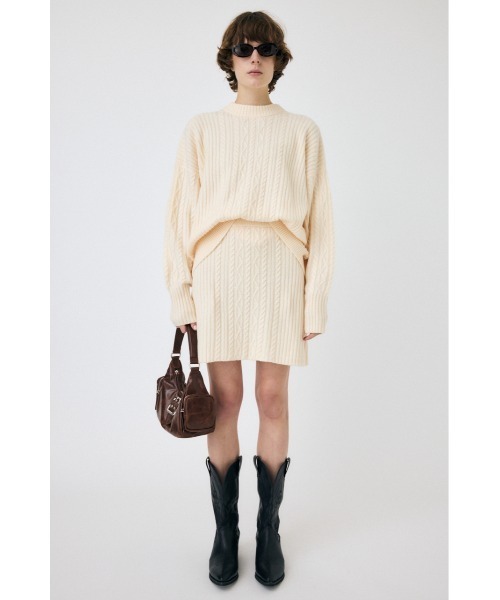 RIB CABLE ミニスカート（スカート）｜MOUSSY（マウジー）