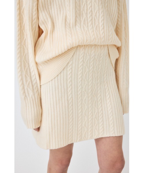 RIB CABLE ミニスカート（スカート）｜MOUSSY（マウジー）