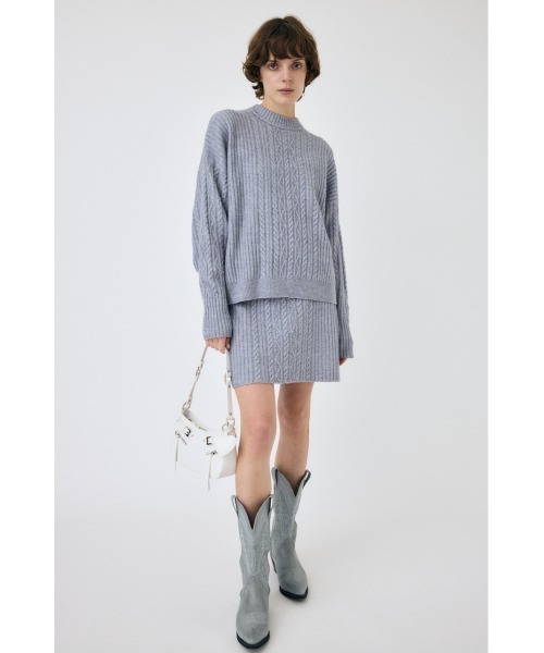 RIB CABLE ミニスカート（スカート）｜MOUSSY（マウジー）