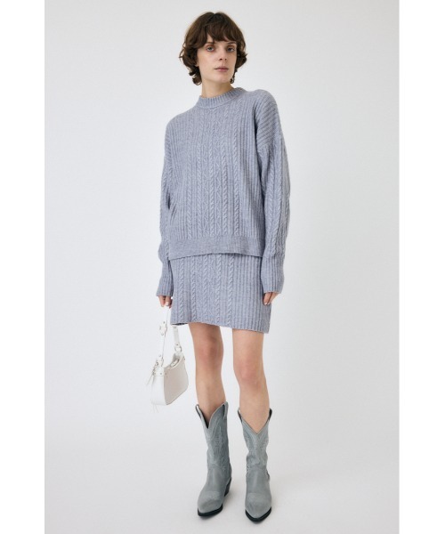 RIB CABLE ミニスカート（スカート）｜MOUSSY（マウジー）