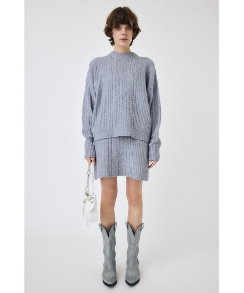 RIB CABLE ミニスカート（スカート）｜MOUSSY（マウジー）