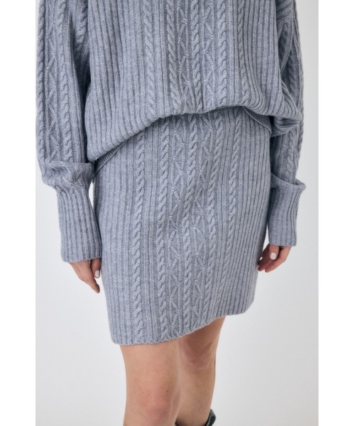 RIB CABLE ミニスカート（スカート）｜MOUSSY（マウジー）