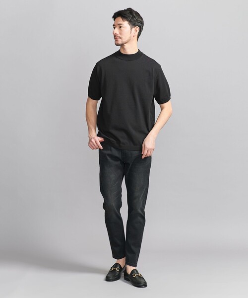 BEAUTY&YOUTH UNITED ARROWS(ビューティーアンドユースユナイテッドアローズ)の「【WEB限定 WARDROBE SMART】NEWスキン デニム スキニーパンツ(デニムパンツ・メンズ・ライトブルー/コバルトブルー/ブラック・M/S/XL/L)」の8枚目の写真