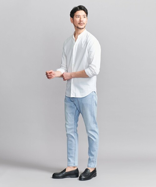 BEAUTY&YOUTH UNITED ARROWS(ビューティーアンドユースユナイテッドアローズ)の「【WEB限定 WARDROBE SMART】NEWスキン デニム スキニーパンツ(デニムパンツ・メンズ・ライトブルー/コバルトブルー/ブラック・M/S/XL/L)」の12枚目の写真