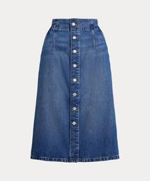 POLO RALPH LAUREN（ポロ ラルフ ローレン）の「デニム Aライン ミディ