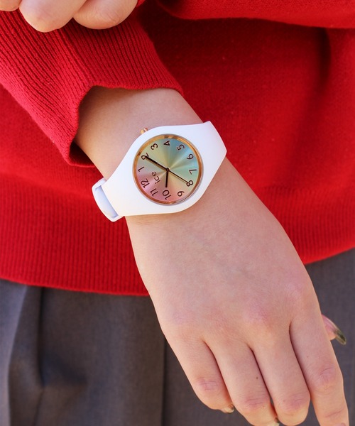 ICE WATCH(アイスウォッチ)の「「Ice-Watch アイスウォッチ」ICE sunset アイスサンセット - レインボー - 37mm - 3H(アナログ腕時計・レディース・レインボー・37mm)」の12枚目の写真