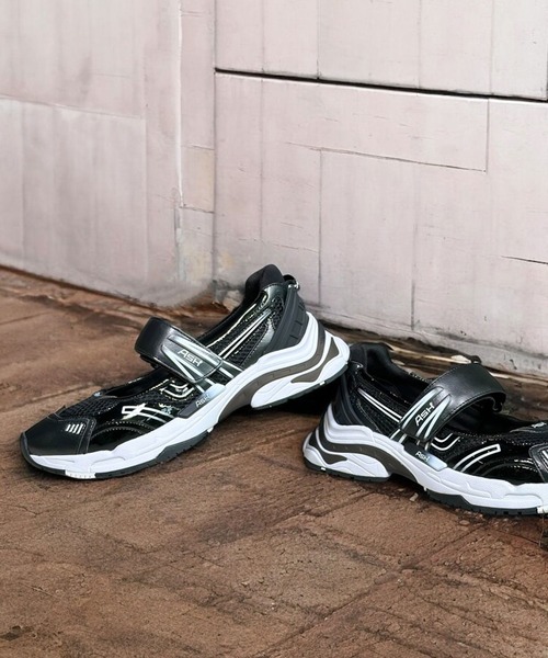 ASH（アッシュ）の「ASH/アッシュ【ROLLS】ファブリックメリージェーンスニーカー ４cmヒール（スニーカー・レディース・ブラック/ホワイト・36/37/38/39/35）」の22枚目の写真