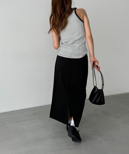 CANAL JEAN（キャナルジーン）の「Miller　カップ付アメスリタンクトップ（タンクトップ・レディース・ブルー系その他/ネイビー系/グレー系その他・ONE SIZE）」の11枚目の写真