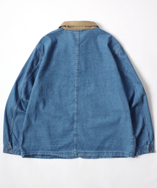 希少•名作【デニム×コーデュロイ襟】ラルフローレン／ハンティングジャケット セール】LYLE&SCOTT/ライルアンドスコット Denim Hunting Jacket