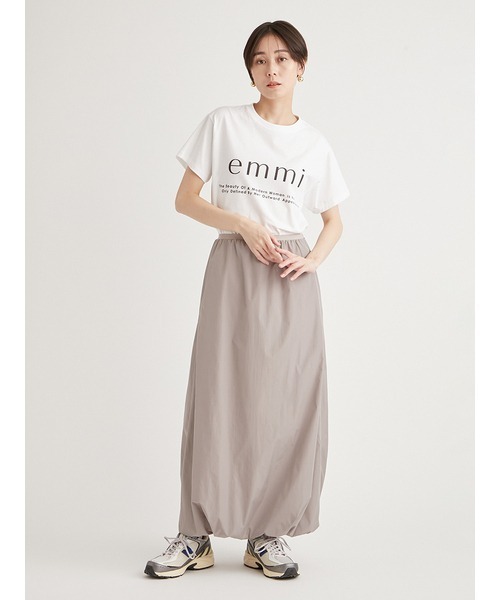 emmi(エミ)の「【10th】emmiロゴアニバーサリーTシャツ(Tシャツ/カットソー・レディース・ホワイト・FREE)」の5枚目の写真