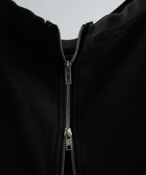 Ellno de Mavie（エルノデメヴィ）の「オーバーダイジップスウェット（スウェット・レディース・ブラック・FREE）」の17枚目の写真