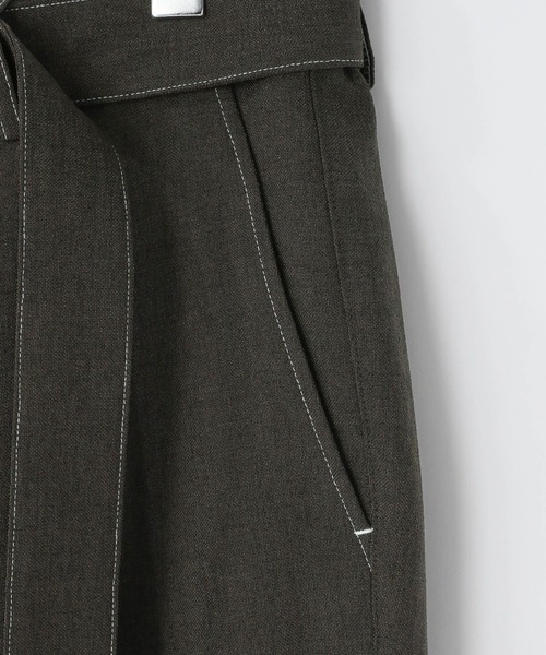 LOWRYS FARM（ローリーズファーム）の「ホップサックステッチベルトパンツ　 242478（その他パンツ・メンズ・グレー/ブラウン・MEDIUM/LARGE）」の7枚目の写真