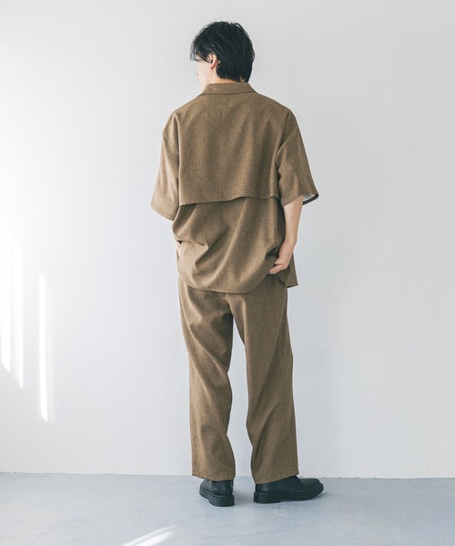 LOWRYS FARM（ローリーズファーム）の「ホップサックステッチベルトパンツ　 242478（その他パンツ・メンズ・グレー/ブラウン・MEDIUM/LARGE）」の21枚目の写真